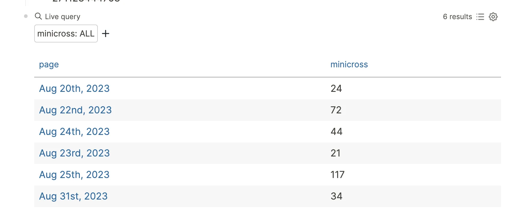 performing a query in logseq